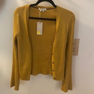 Boden Gold Women's cardigan